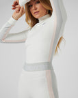 Racer Stripe Base Layer Set - White