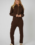 Cashmere Romper - Chocolat Chaud