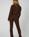 Cashmere Romper - Chocolat Chaud