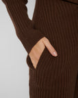 Cashmere Romper - Chocolat Chaud
