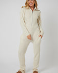 Cashmere Romper - Chantilly Cream