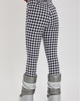 Slalom Ski Pants - Houndstooth