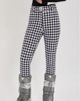 Slalom Ski Pants - Houndstooth