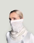 Face & Neck Gaiter - White