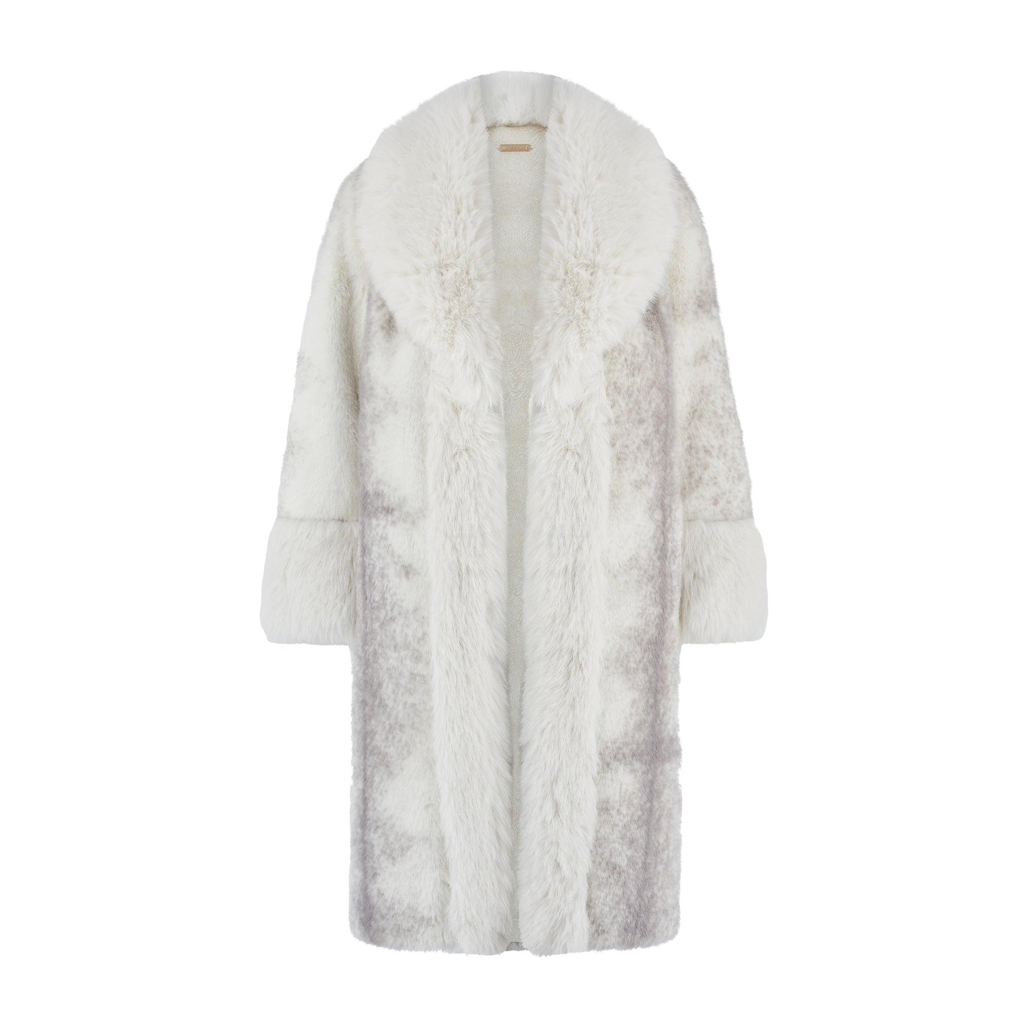 Faux Mink Fur Coat