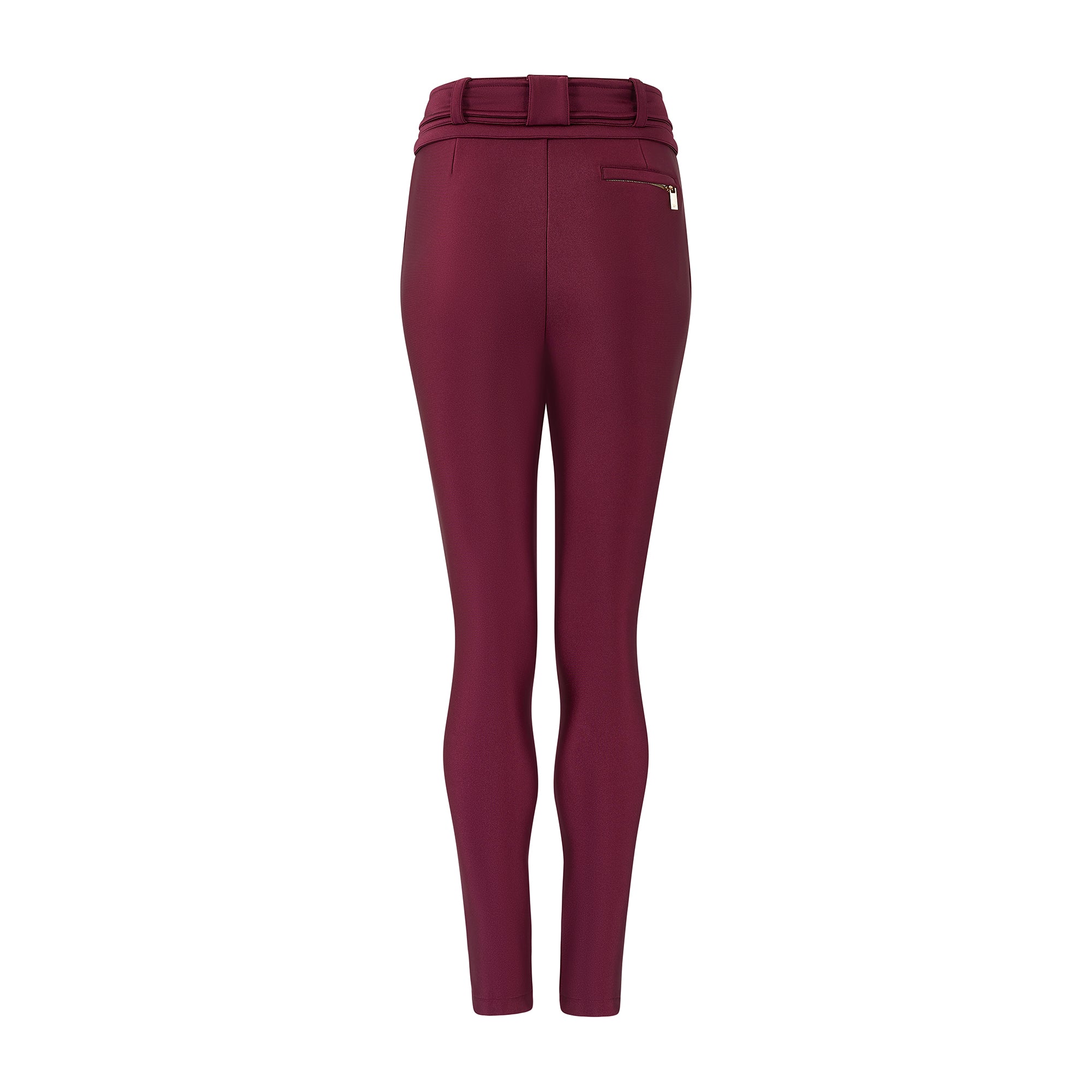 Slalom Ski Pants - Burgundy