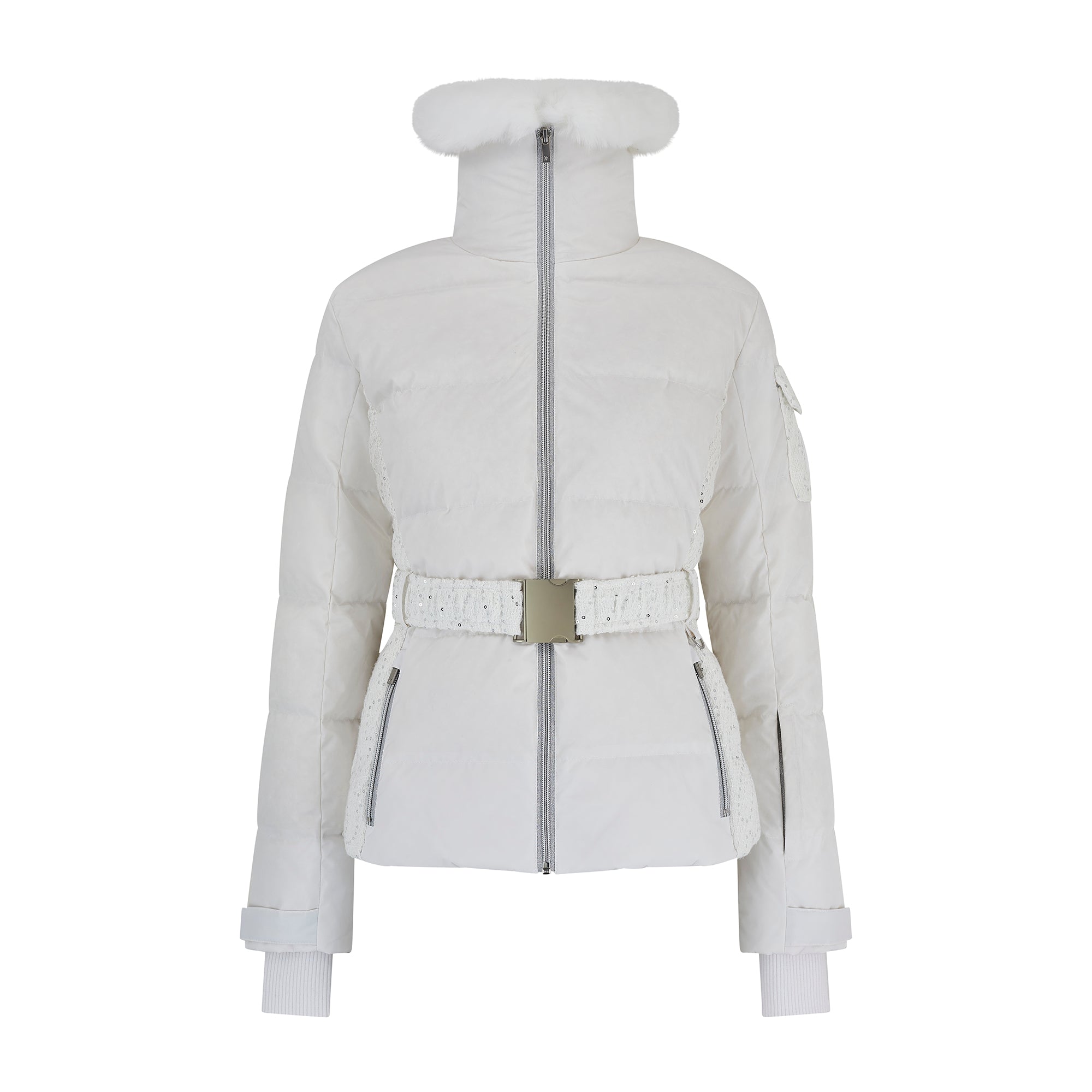 Soirée Ski Jacket - White