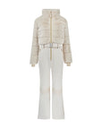Altitude Faux Fur Ski Suit - Crème