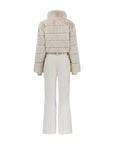 Altitude Faux Fur Ski Suit - Crème