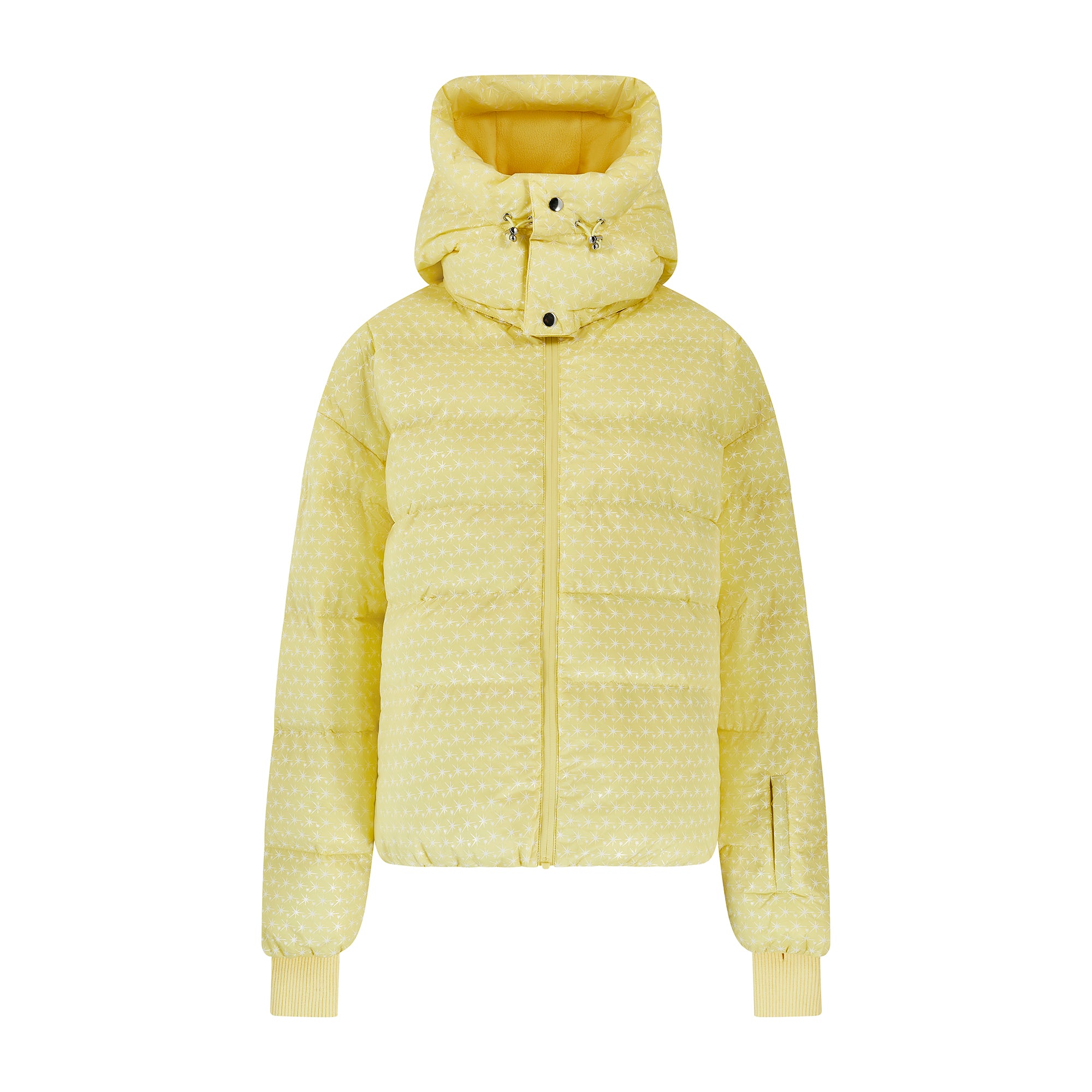 Apricity Ski Jacket - Yellow / White