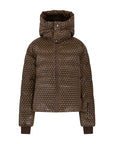 Apricity Ski Jacket - Chocolate / Gold