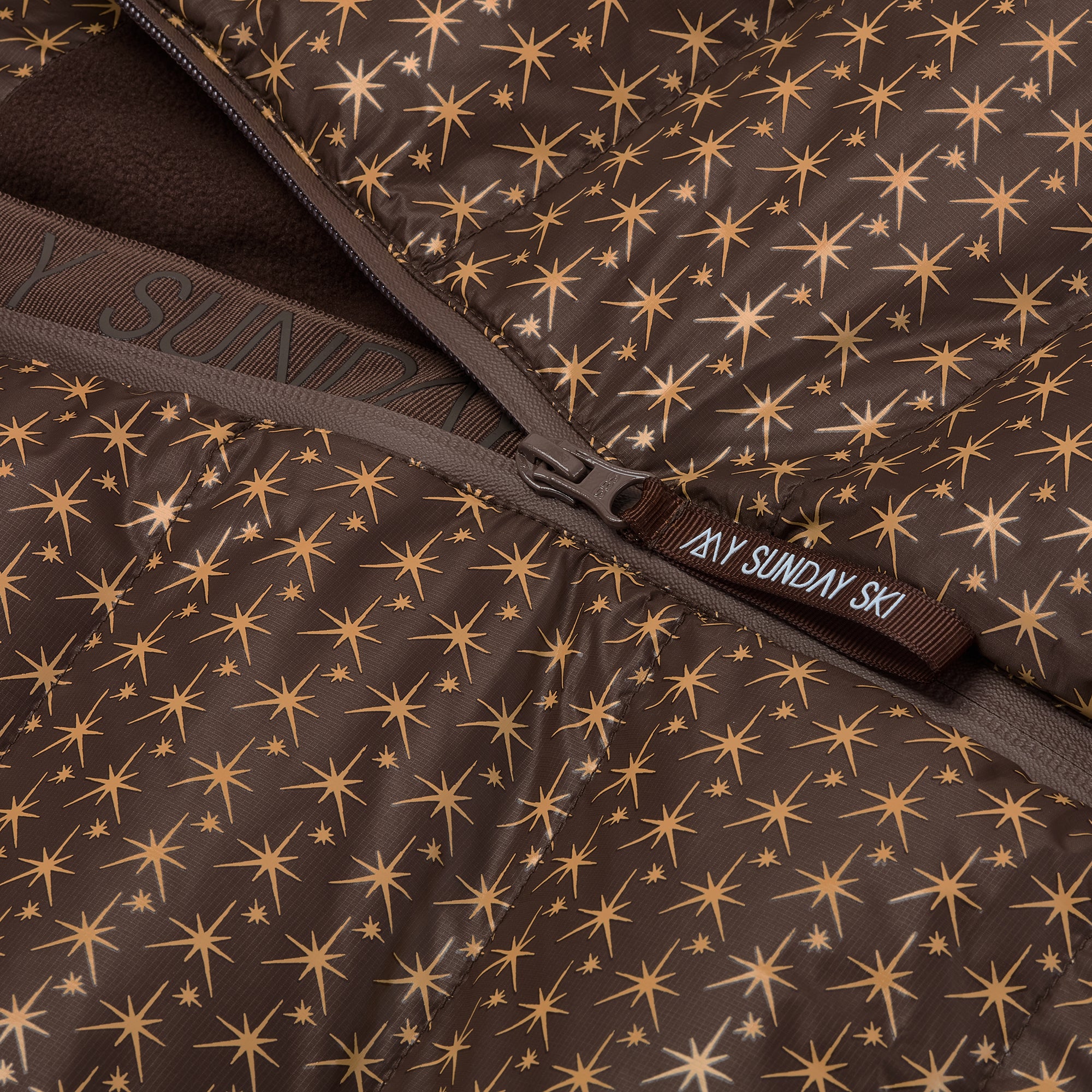 Apricity Ski Jacket - Chocolate / Gold