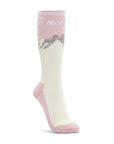 Merino Blend Performance Ski Sock - Pink