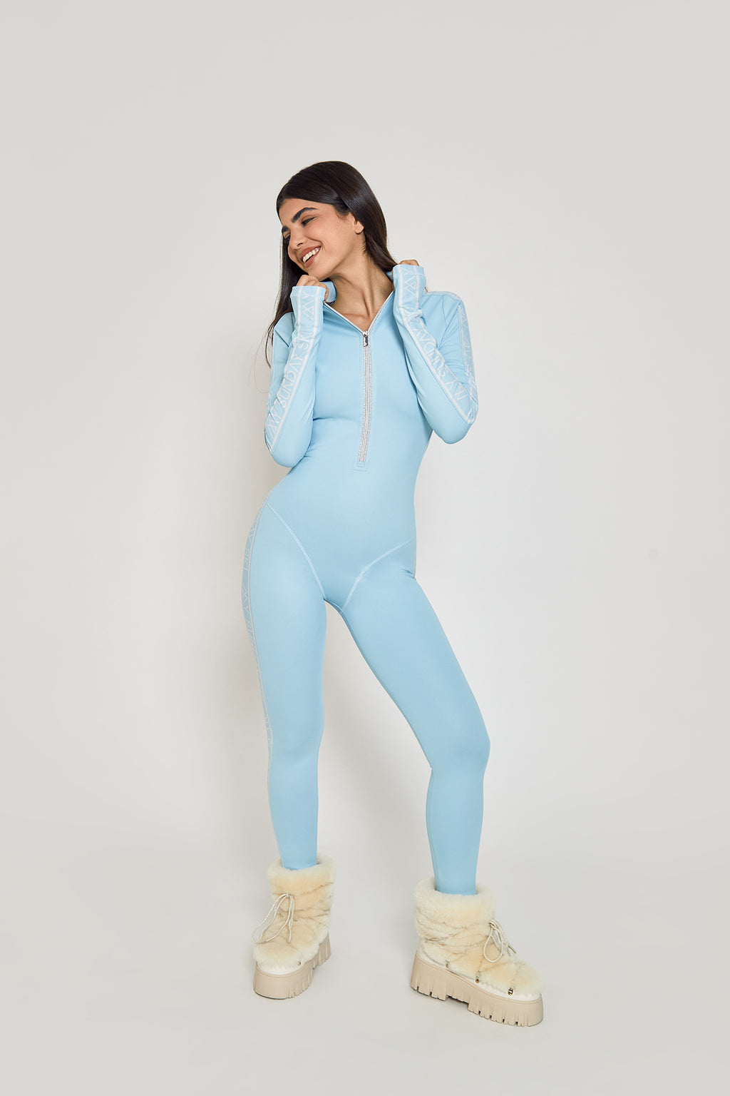 Onesie Base Layer Folie Blue My Sunday Ski