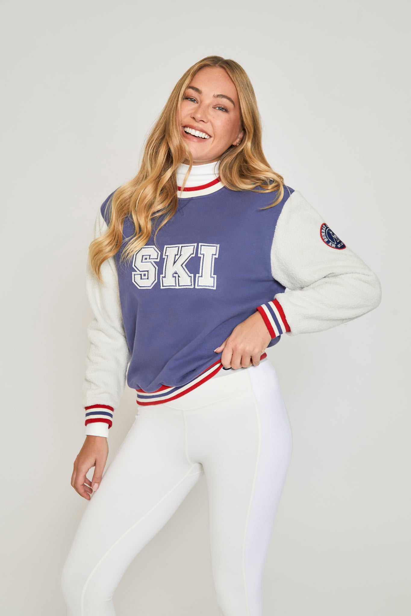 Varsity Ski Sweatshirt