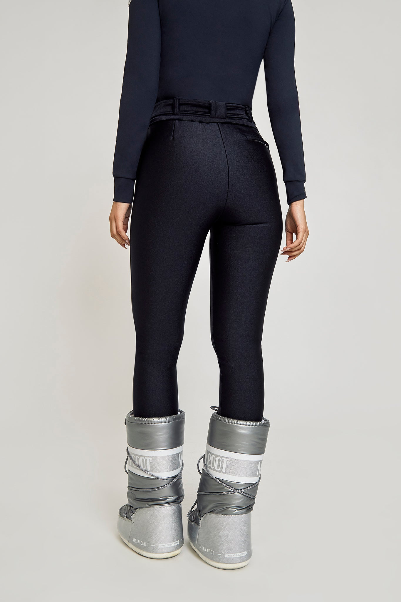 Slalom Ski Pants - Noir Shimmer