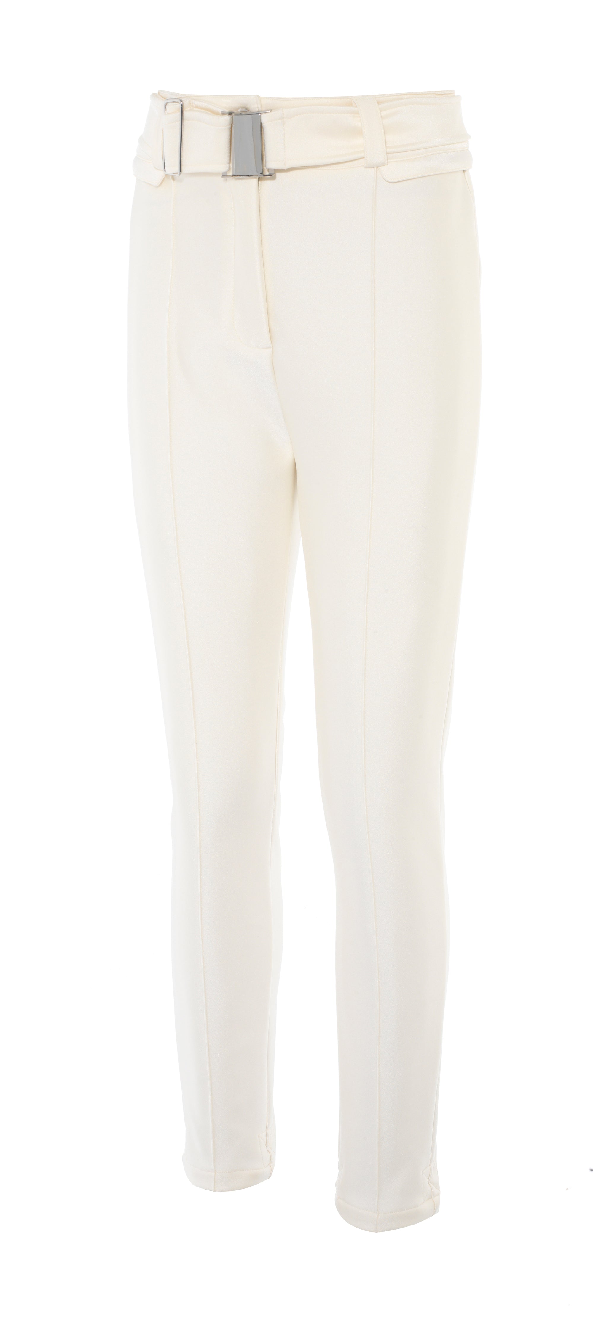 Slalom Ski Pants Snow Sparkle White