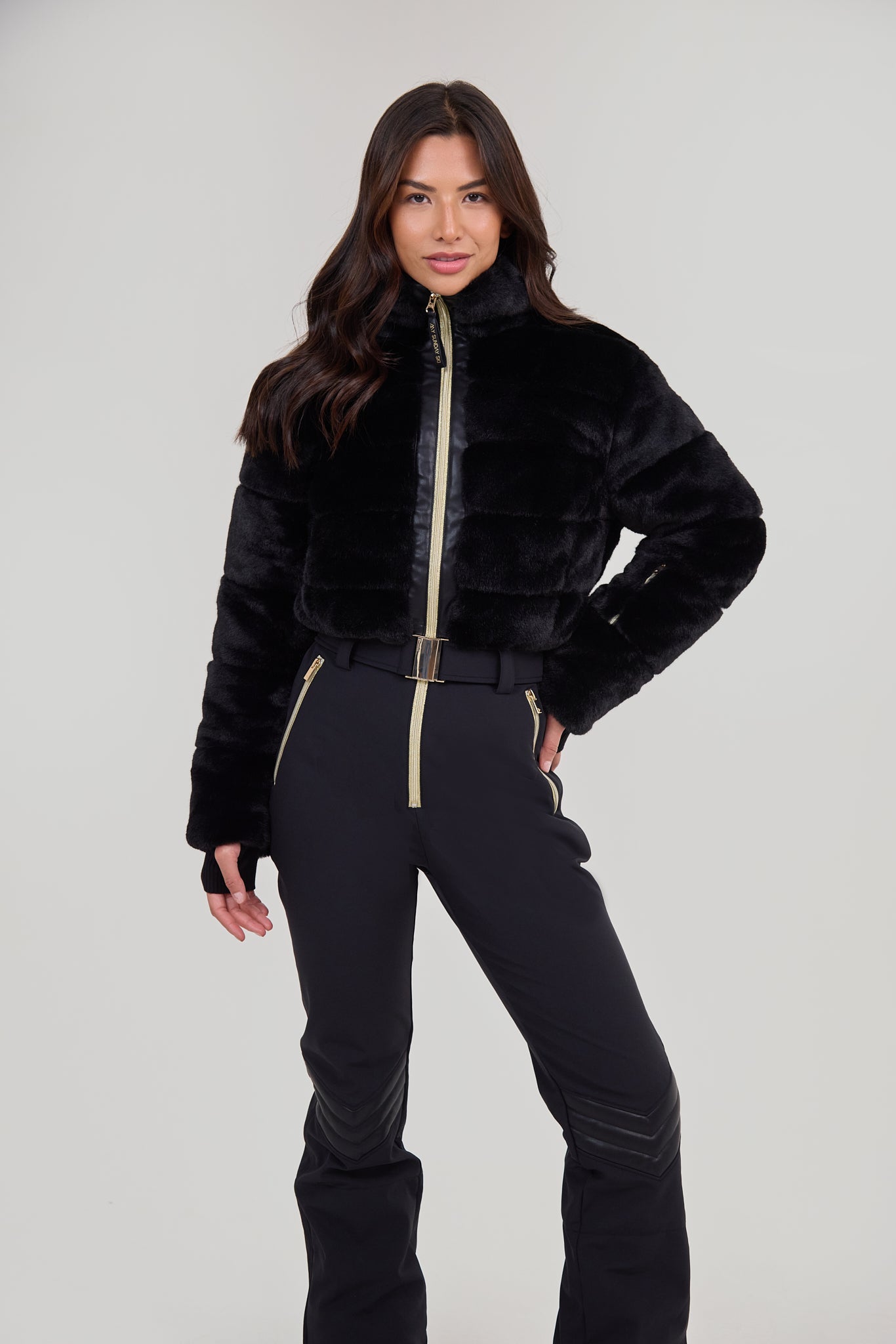 Altitude Faux Fur Suit Panthère