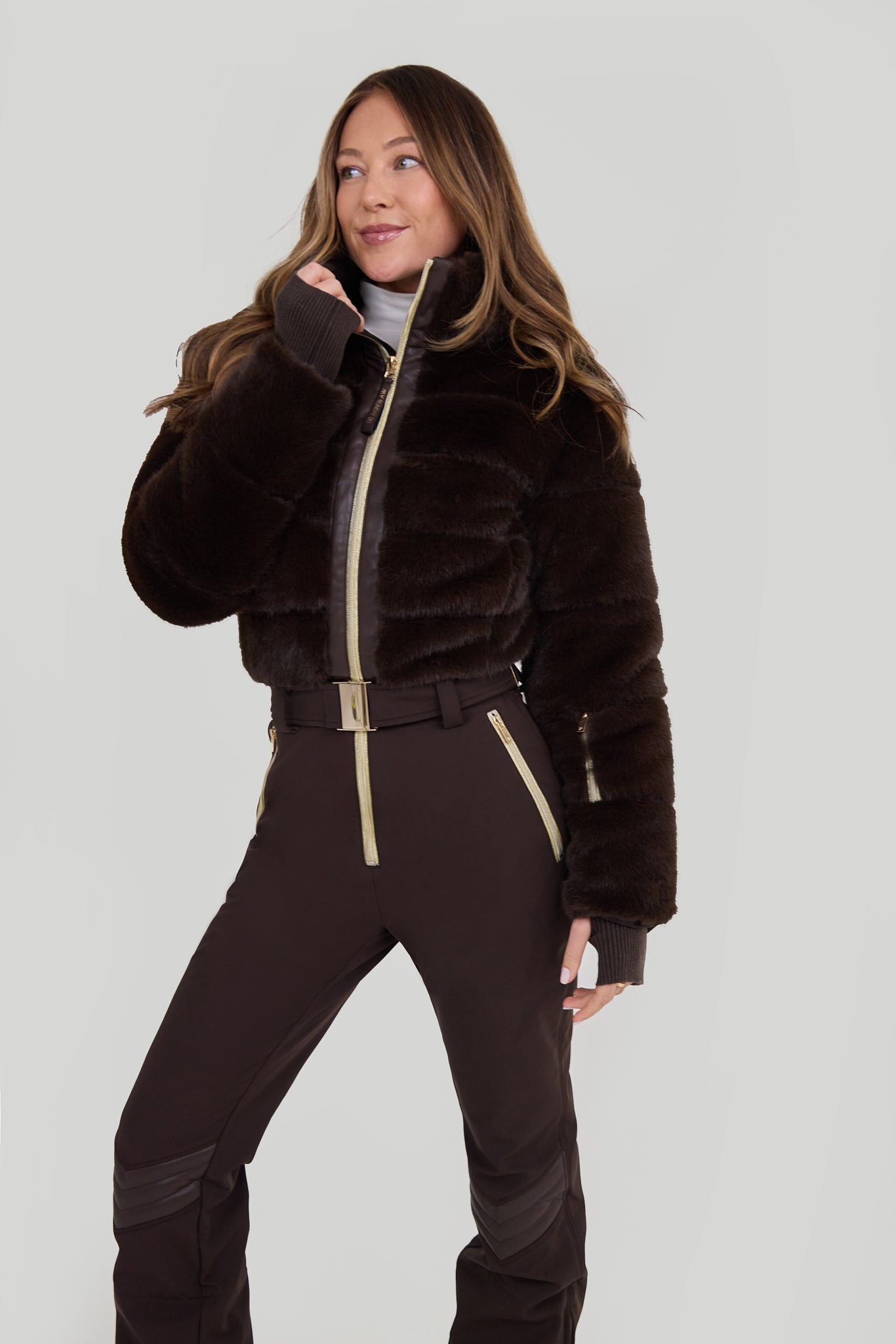 Altitude Faux Fur Suit Chocolat Chaud