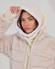 Ski Hood / Snood - Cream
