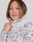 Face & Neck Gaiter - Toile de Jouy