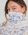 Face & Neck Gaiter - Toile de Jouy