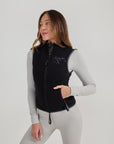 Teddy Gilet - Black / Grey