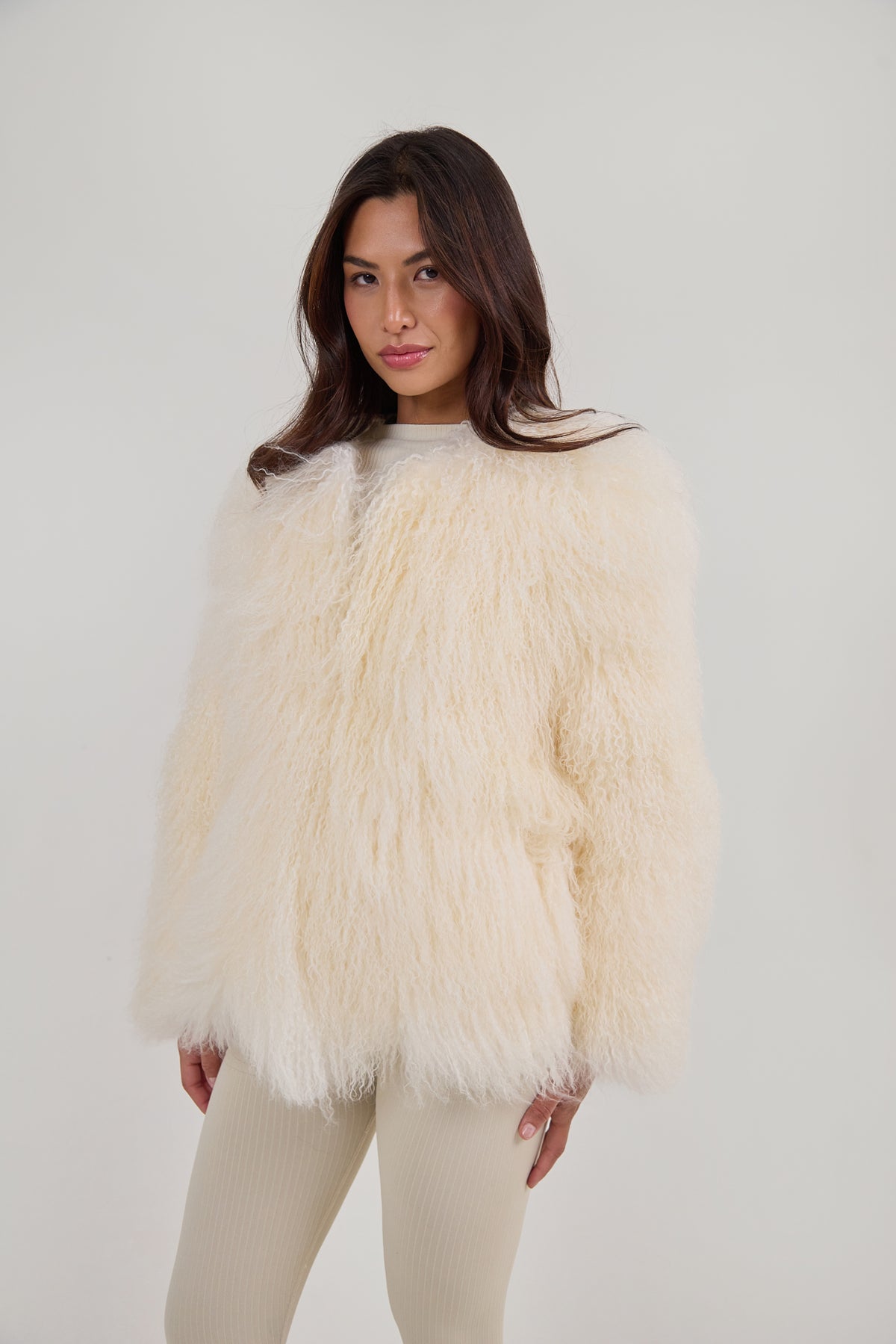 Mongolian Fur Coat Pilar
