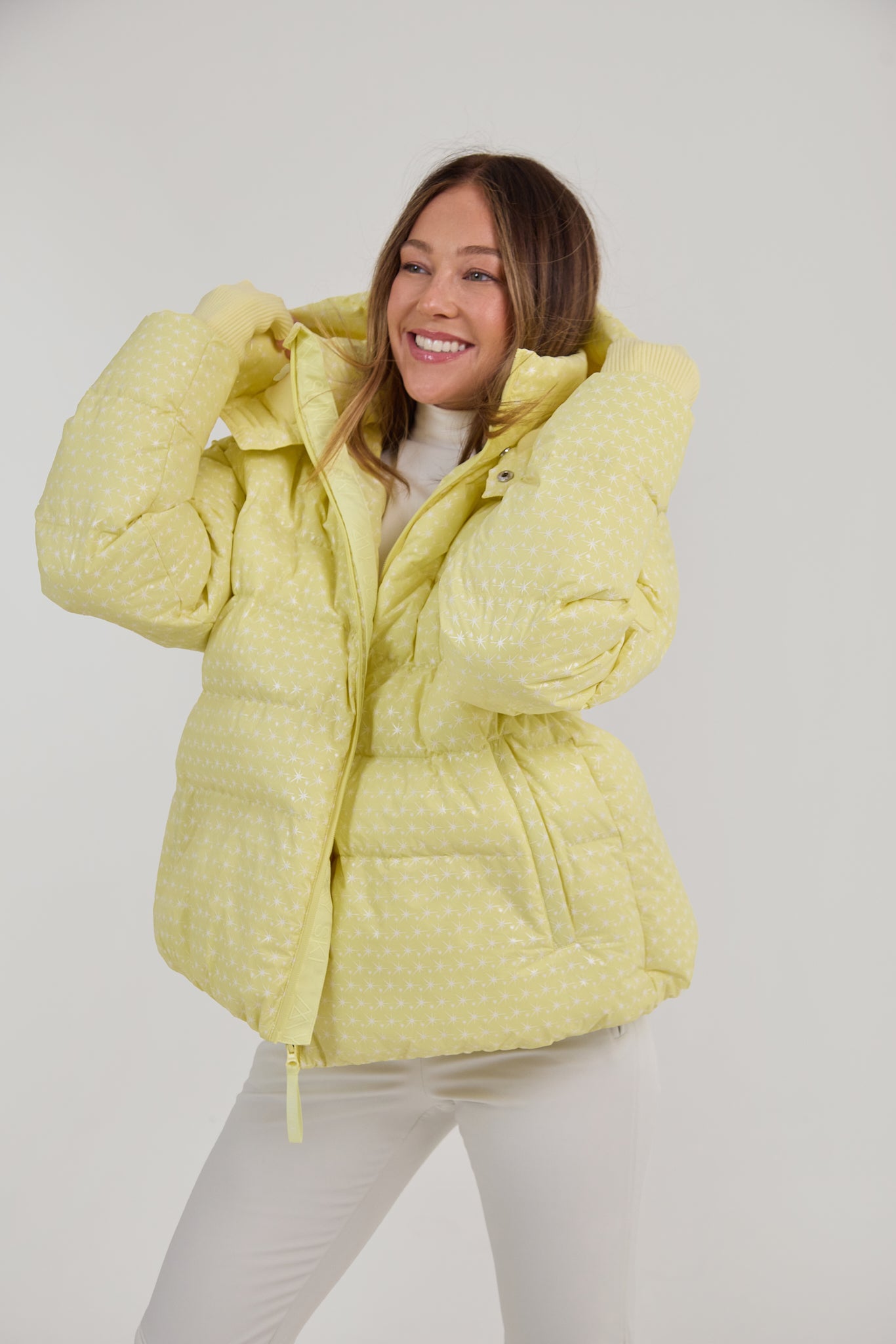 Apricity Oversized Jacket Yellow