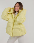 Apricity Ski Jacket - Yellow / White