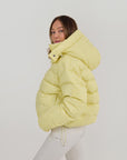 Apricity Ski Jacket - Yellow / White