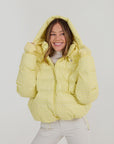 Apricity Ski Jacket - Yellow / White
