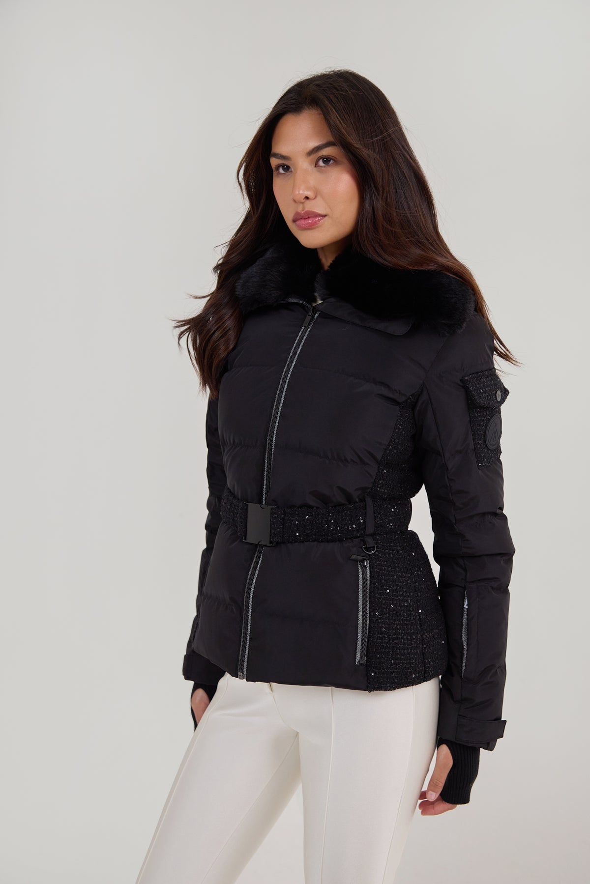 Soirée Ski Jacket - Black
