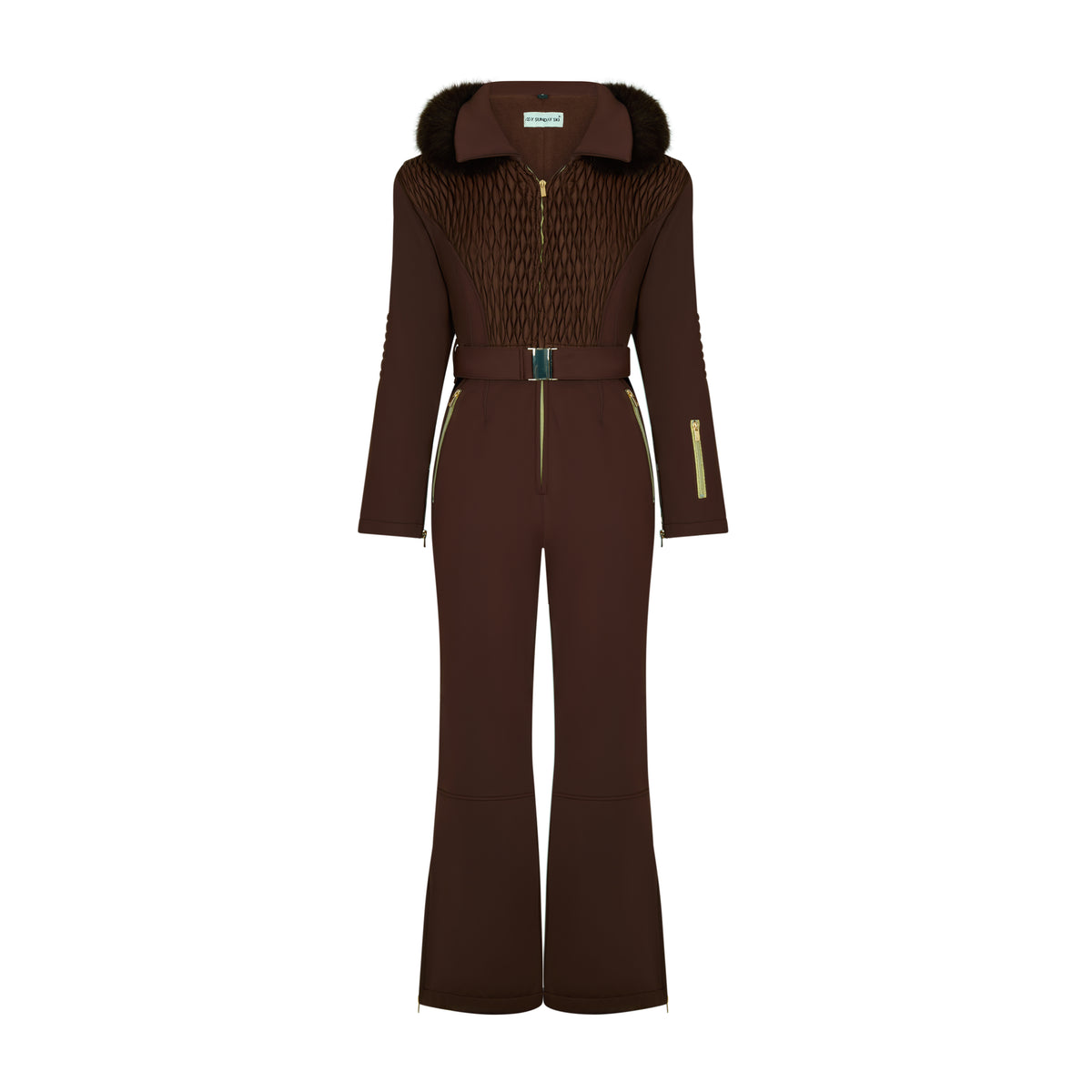 Élégance Klosters Ski Suit - cut-out front