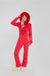 Élégance St. Moritz Ski Suit - hood up