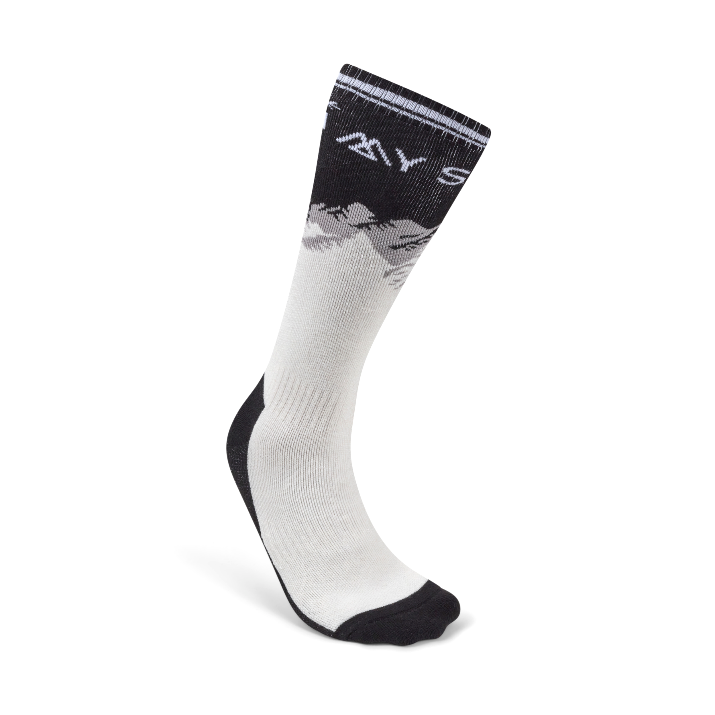 Merino Blend Performance Ski Sock - Black