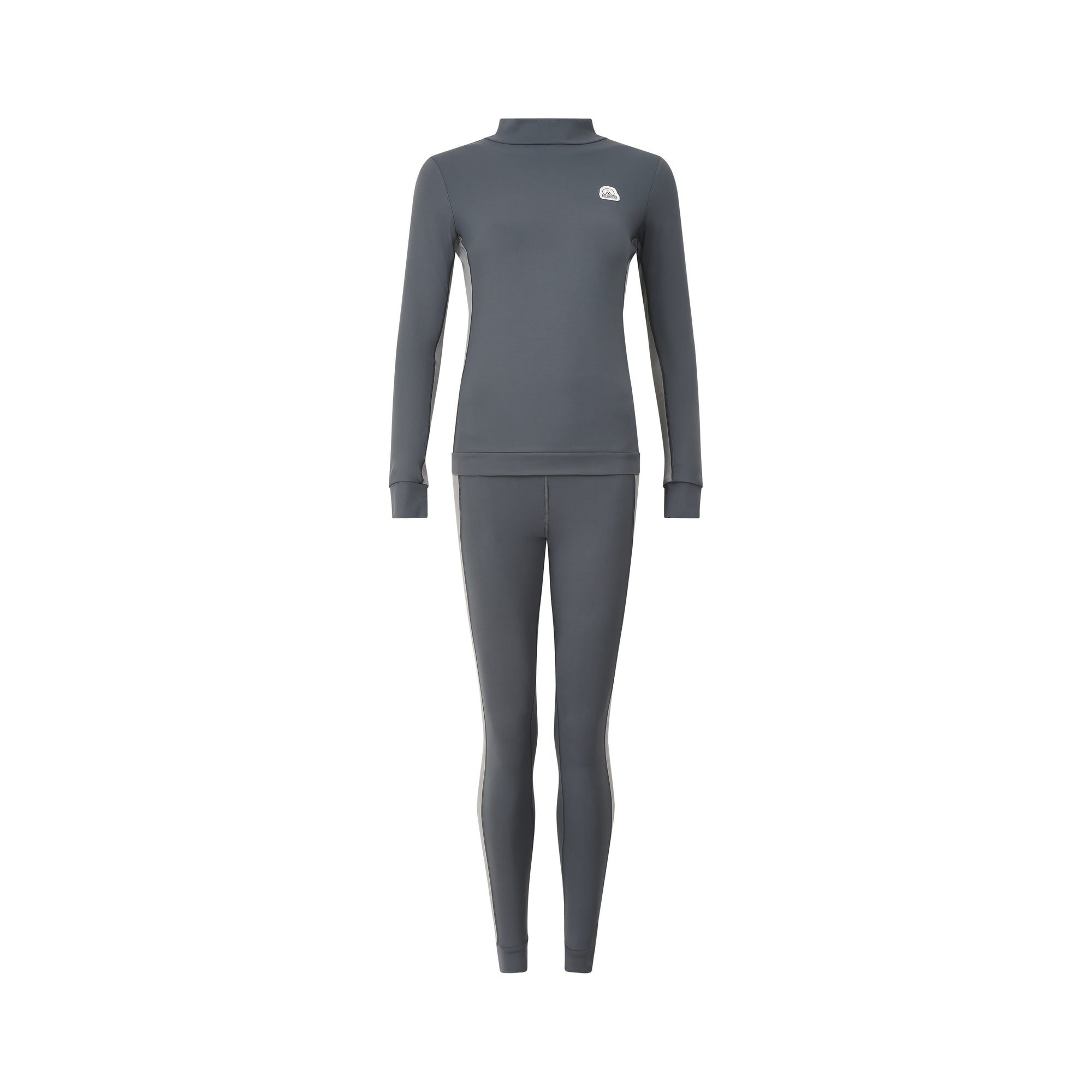 Racer Stripe Base Layer Set - Anthracite