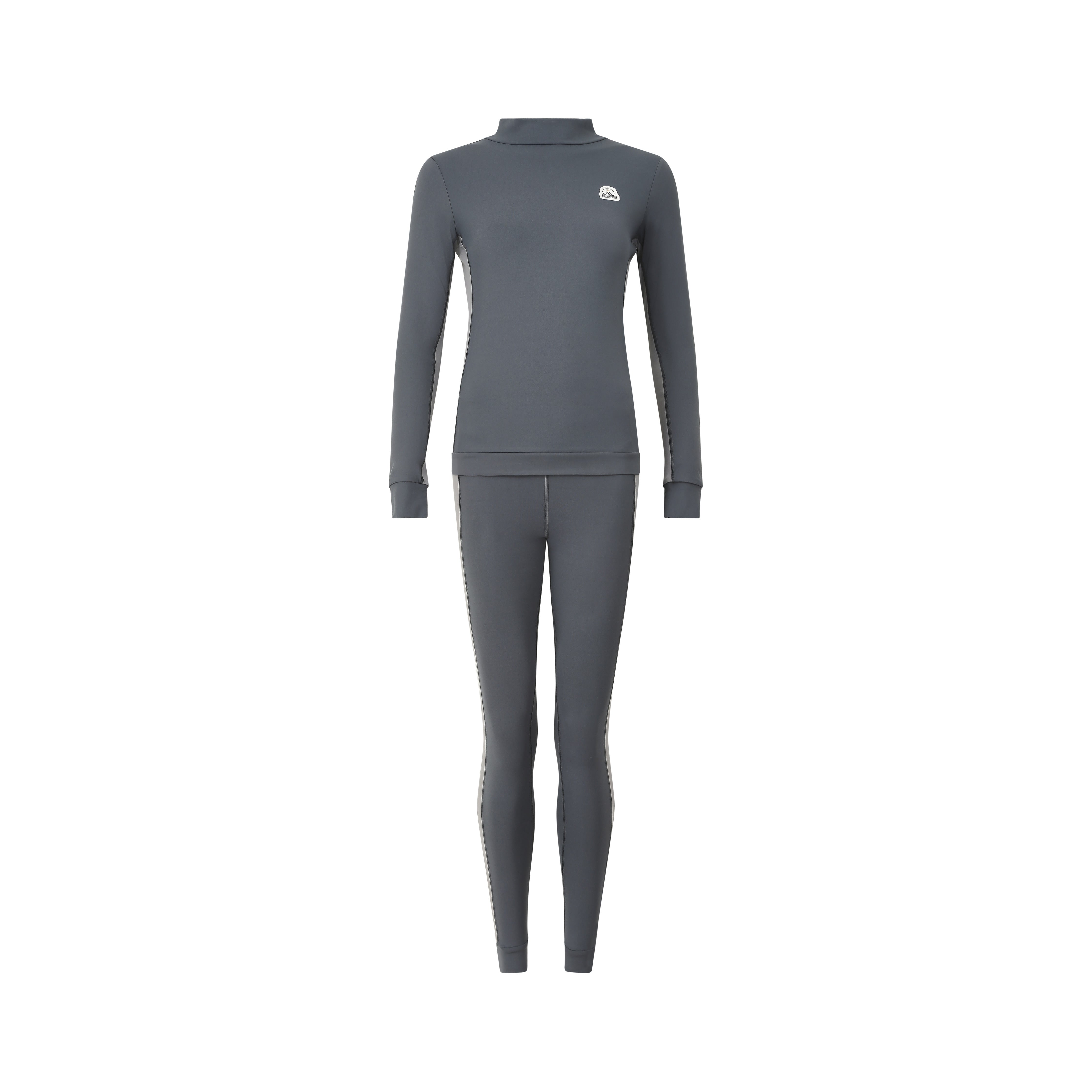 Racer Stripe Base Layer Set - Anthracite