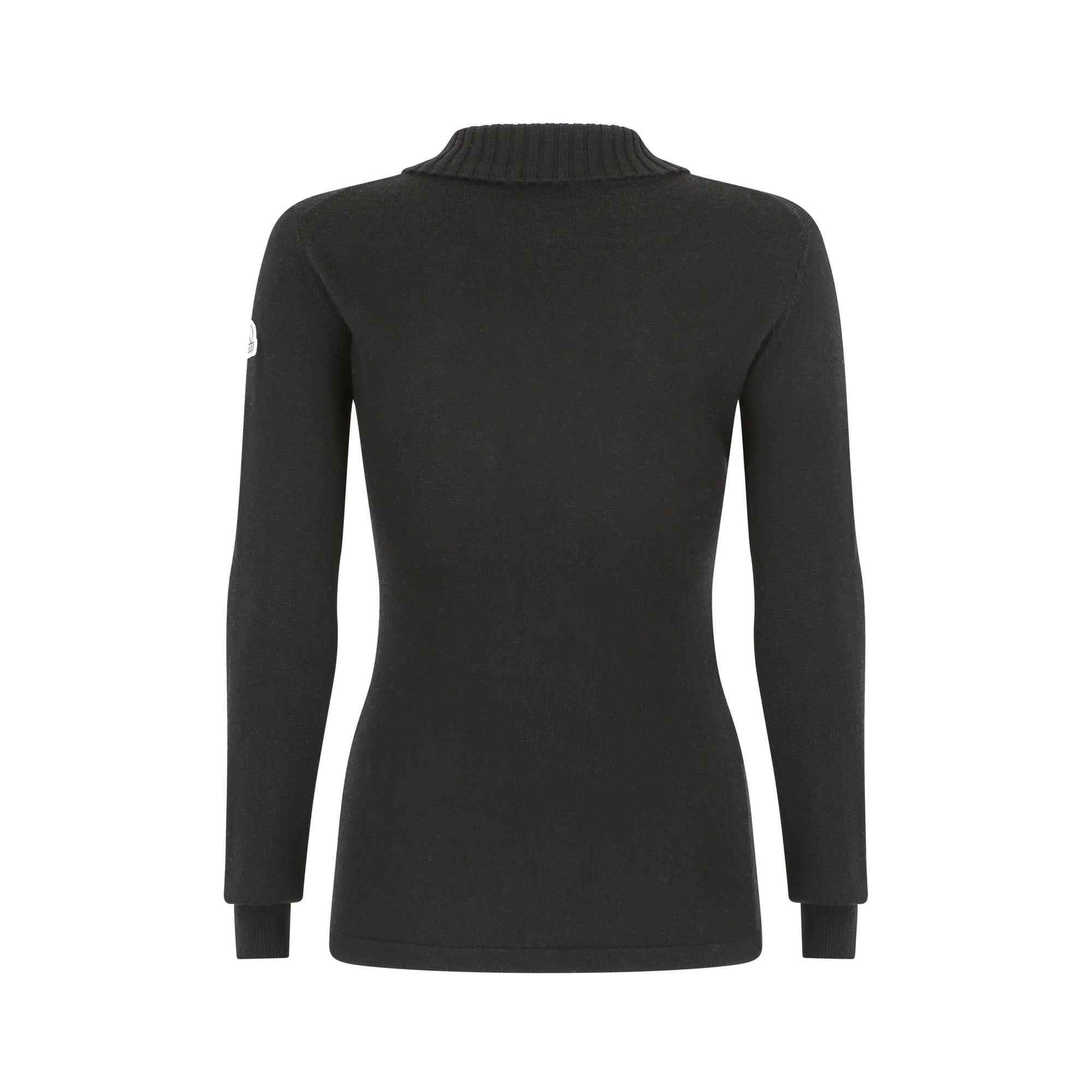 Contour Merino Mid Layer Top - Black