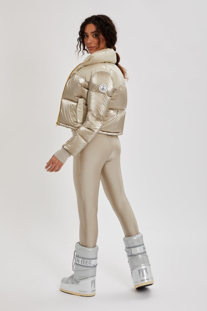 Slalom Ski Pants - Champagne