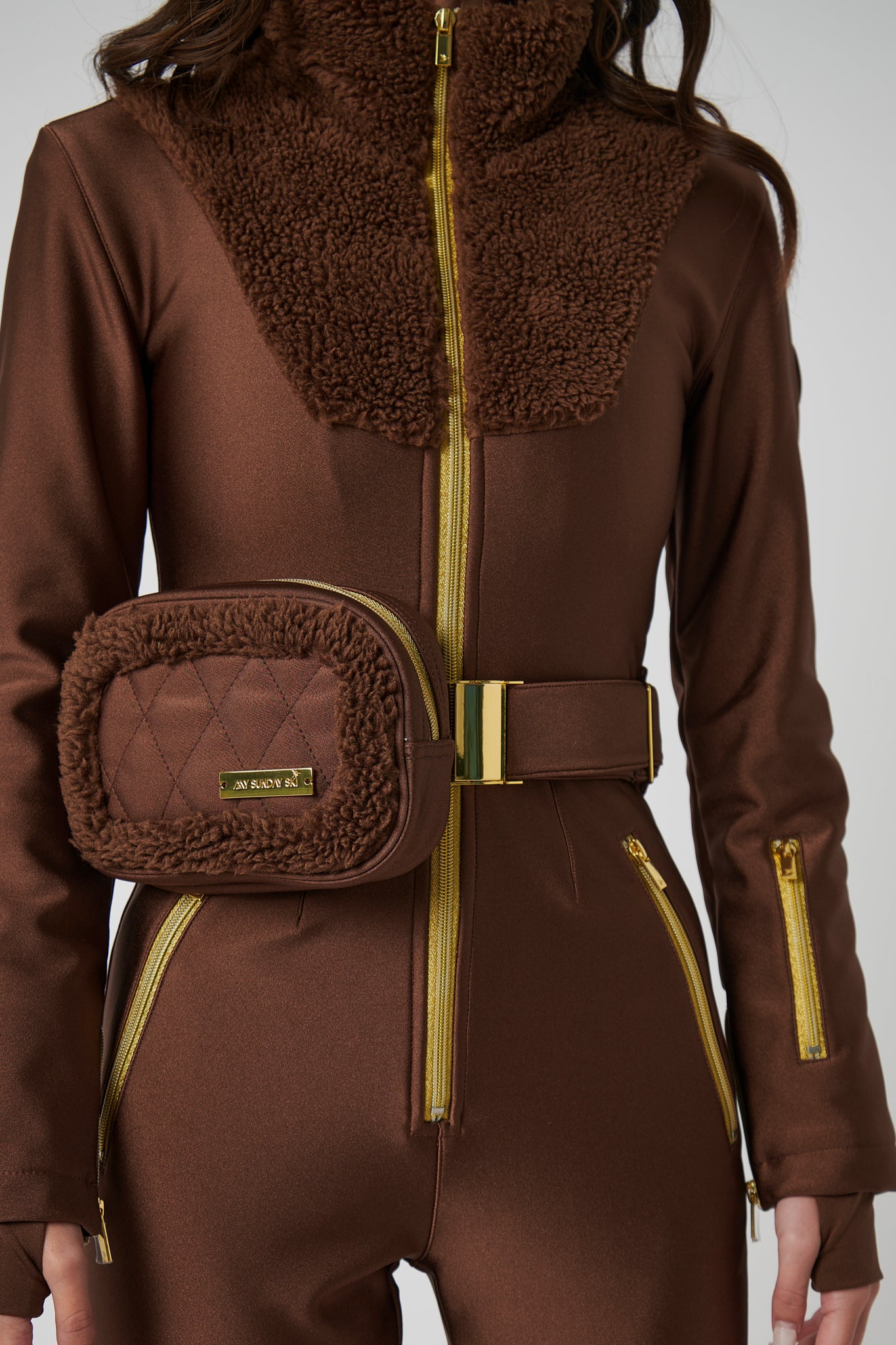 Sherpa Bum Bag Chocolate