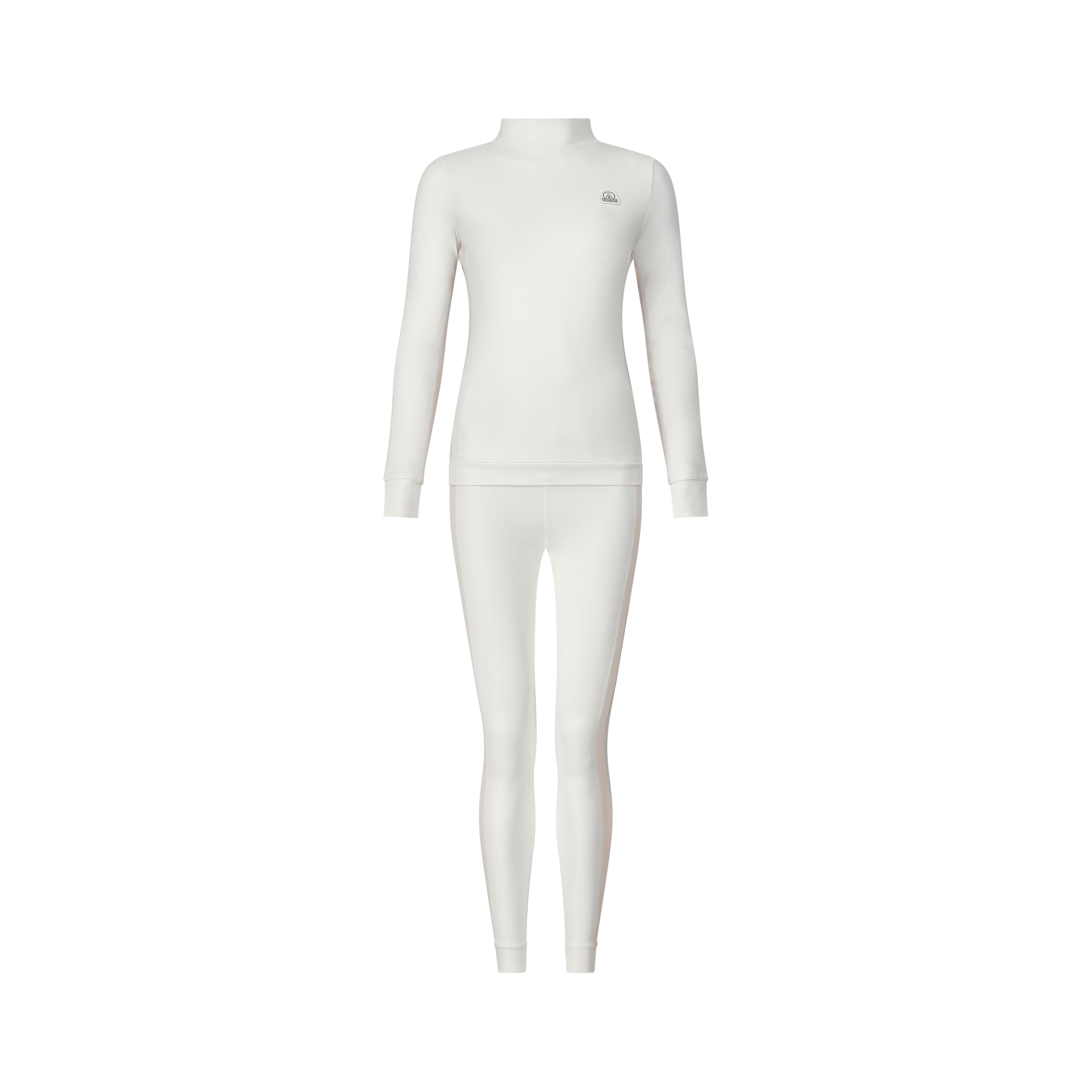 Racer Stripe Base Layer Set - White