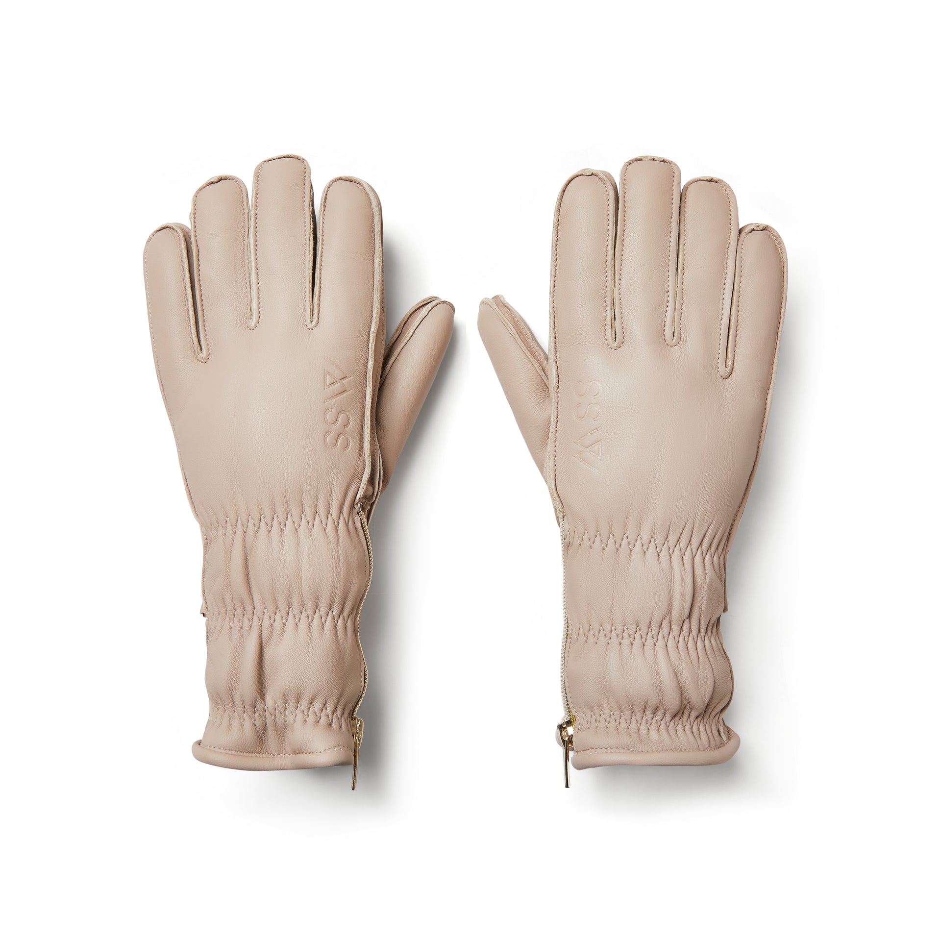 Wanderlust Shearling Gloves Latte